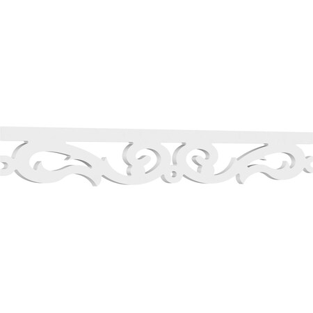 Ekena Millwork Corbin Architectural Grade PVC Running Trim, 6"H x 5/8"P x 48"L RUNP06X0625X48CRB